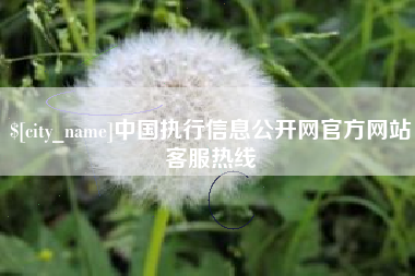 东阳中国执行信息公开网官方网站客服热线