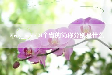 东阳34个省的简称分别是什么