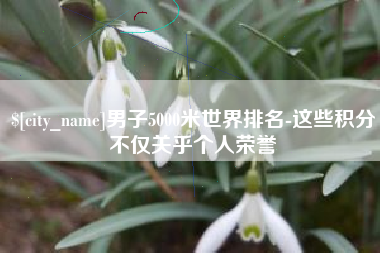 东阳男子5000米世界排名-这些积分不仅关乎个人荣誉