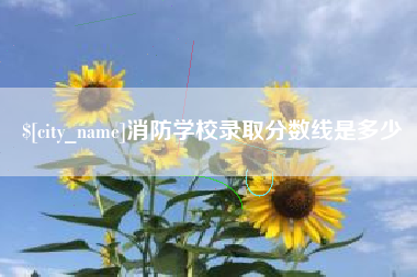 东阳消防学校录取分数线是多少