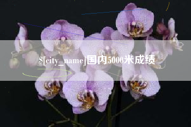 东阳国内5000米成绩
