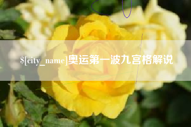 东阳奥运第一波九宫格解说