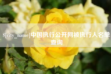 东阳中国执行公开网被执行人名单查询