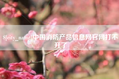 东阳中国消防产品信息网官网打不开了