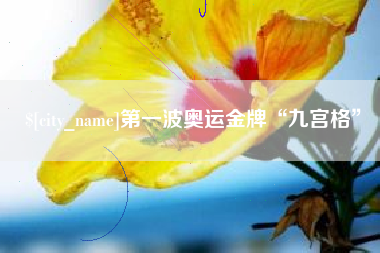 东阳第一波奥运金牌“九宫格”
