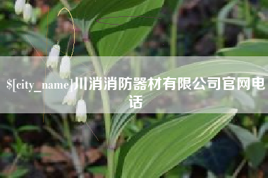 东阳川消消防器材有限公司官网电话