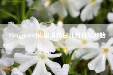 东阳我国消防日几月几号开始