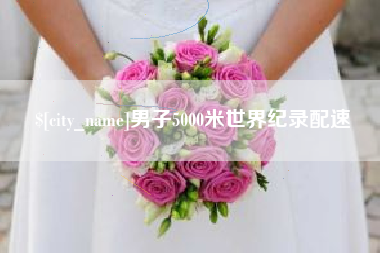 东阳男子5000米世界纪录配速